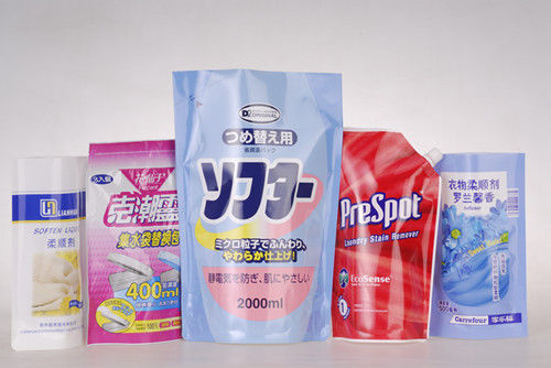 Custom cosmetica flexibele verpakking gelamineerde zak voor shampoo, handzeep