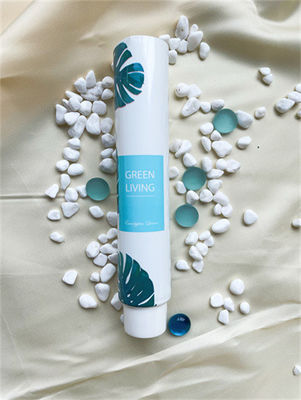 Luxe warm gelamineerde buis met aangepaste metalen kleuren voor premium cosmetische verpakkingen