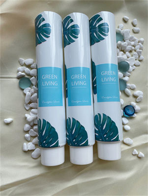 Luxe warm gelamineerde buis met aangepaste metalen kleuren voor premium cosmetische verpakkingen