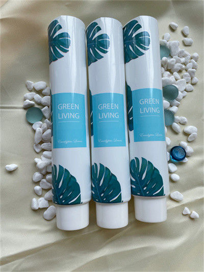 Luxe warm gelamineerde buis met aangepaste metalen kleuren voor premium cosmetische verpakkingen
