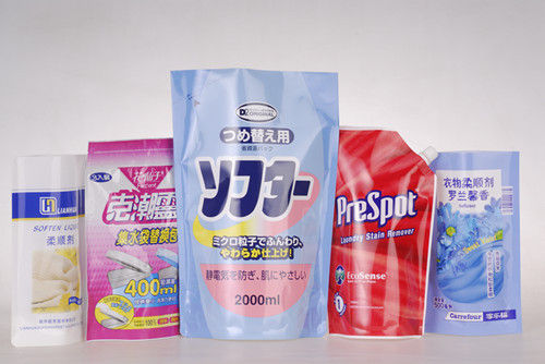 De Flexibele Verpakkende Gelamineerde Zak van douaneschoonheidsmiddelen voor Shampoo, Handzeep