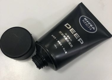 Plastic Kosmetische Verpakkende die Buis van het mensen de Gezichtsreinigingsmiddel met Silkscreen-Druk wordt gecombineerd